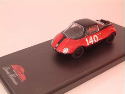 Fiat Abarth 750 Goccia  #140 Trento Bondone 1958 - Standard Built 1:43